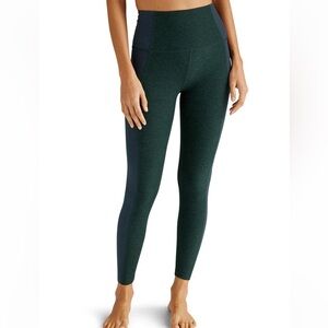 Spacedye Vitality Colorblock High Waisted Midi Legging